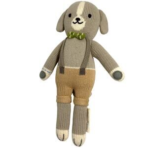 Cuddle + Kind Noah the Dog Stuffed Animal 13" Handmade Peru